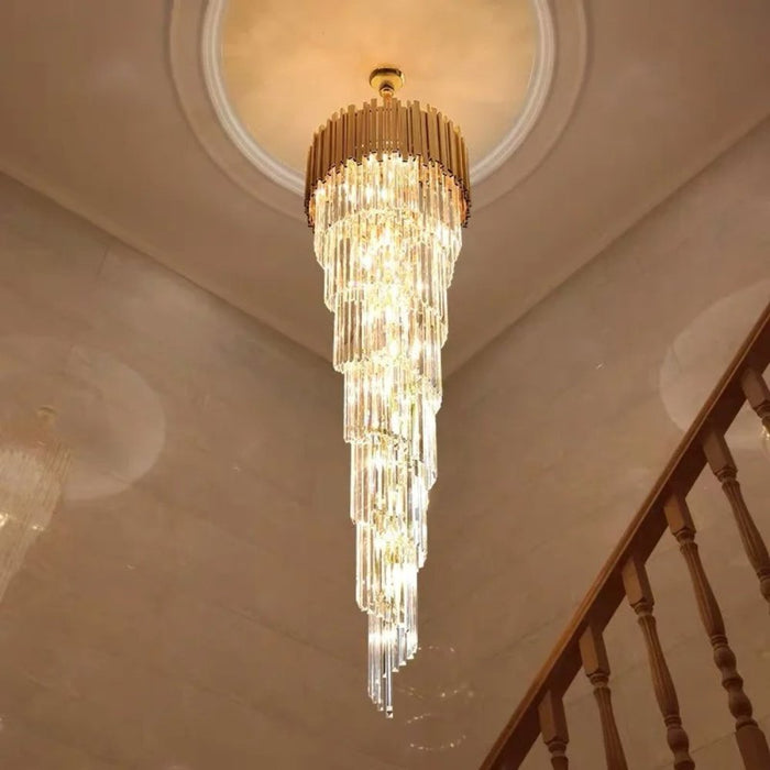 Astralis 2-Story Round Chandelier - Residence Supply