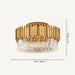 Astralis Round Flush Mount Chandelier - Residence Supply