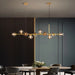 Astronex Linear Chandeliers - Dining Room Lighting