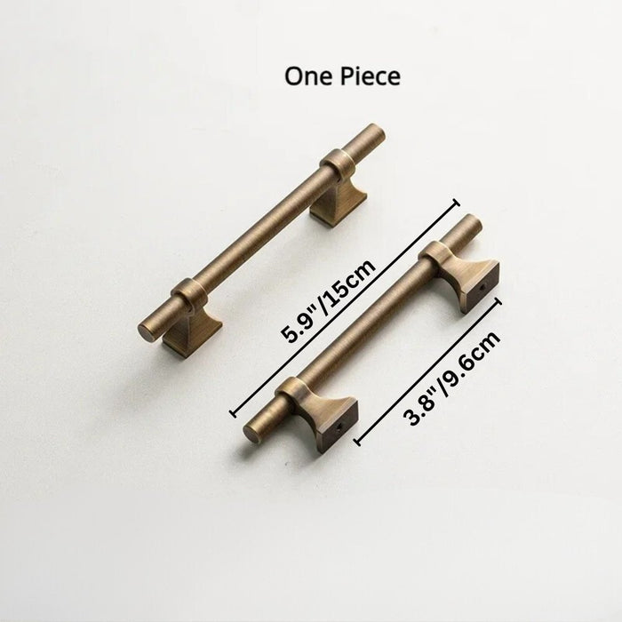 Atiq Brass Knob & Pull Bar - Residence Supply