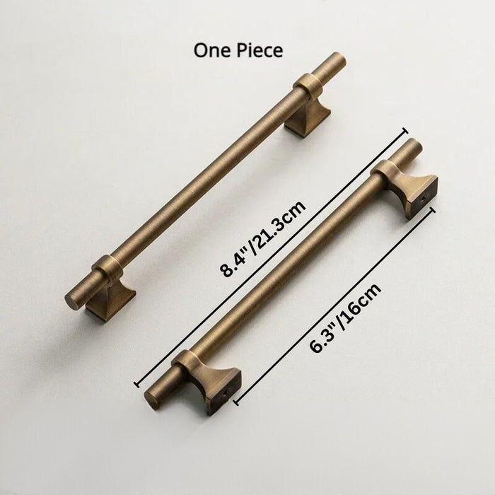 Atiq Brass Knob & Pull Bar - Residence Supply