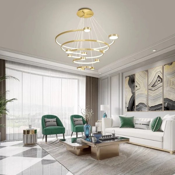 Avize Round Chandelier - Residence Supply