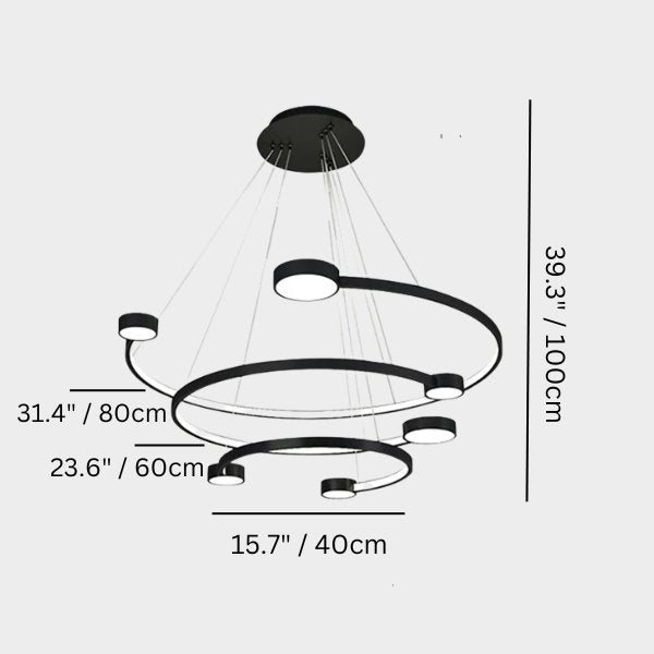 Avize Round Chandelier - Residence Supply