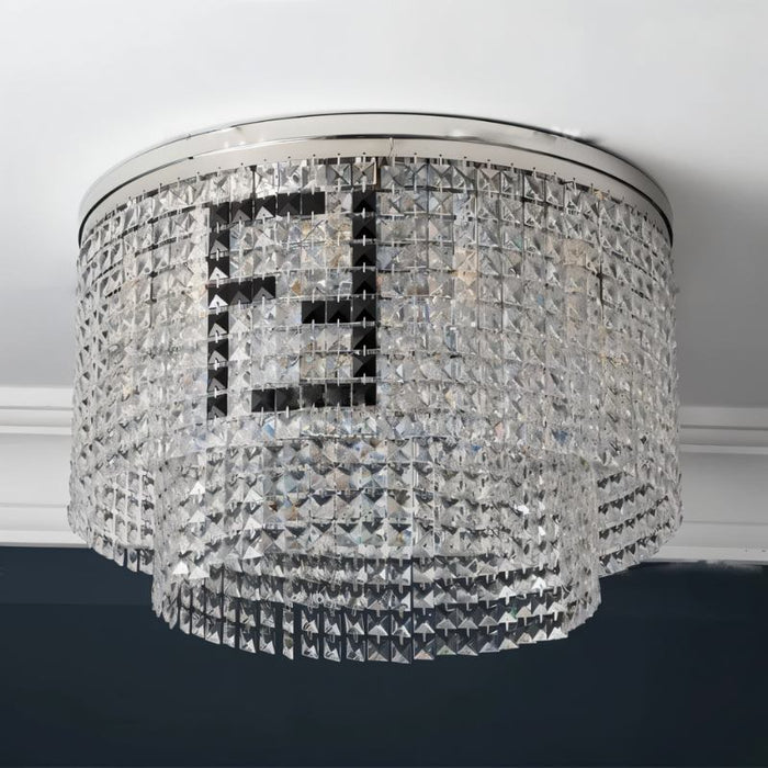 Balour Round Flushmout - Light Fixtures