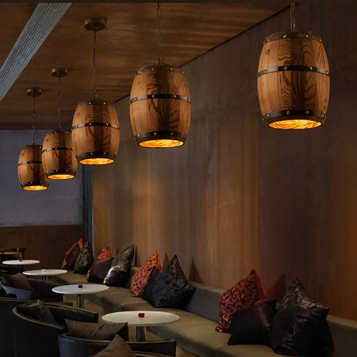 Barrel Pendant Light - Light Fixtures for Restaurant 