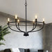 Elegant Basit Metal Chandelier