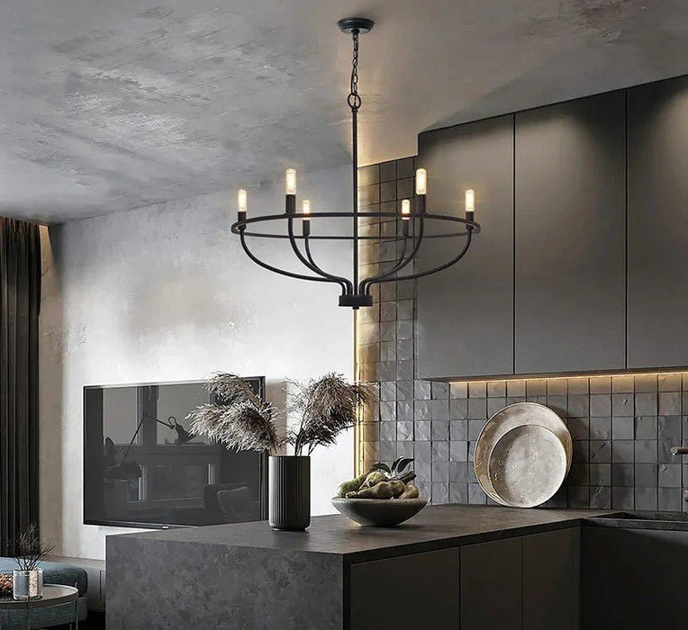 Stylish Basit Metal Chandelier