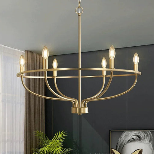 Best Basit Metal Chandelier