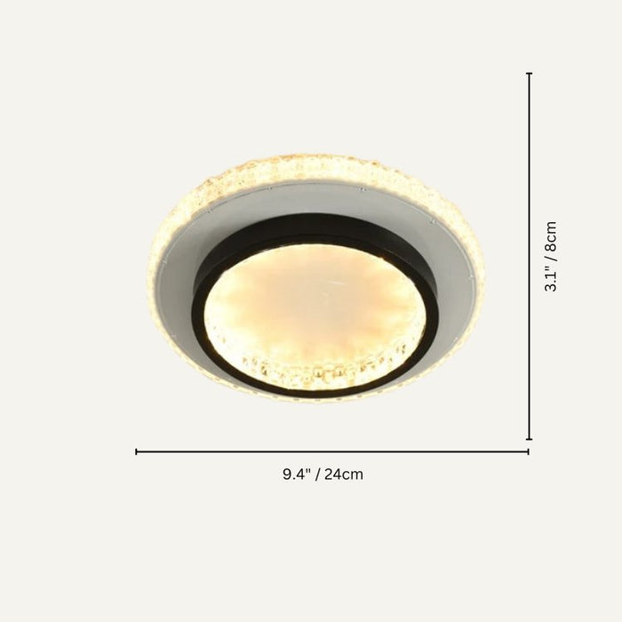 Elevate your interior with the Berte Ceiling Light, a sophisticated lighting fixture that adds a touch of luxury to any room.