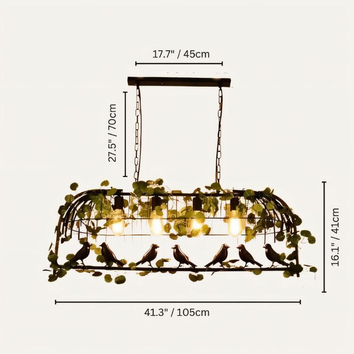 Bird Cage Chandelier Chart