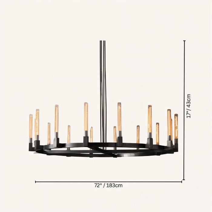 Birta Round Chandelier - Residence Supply