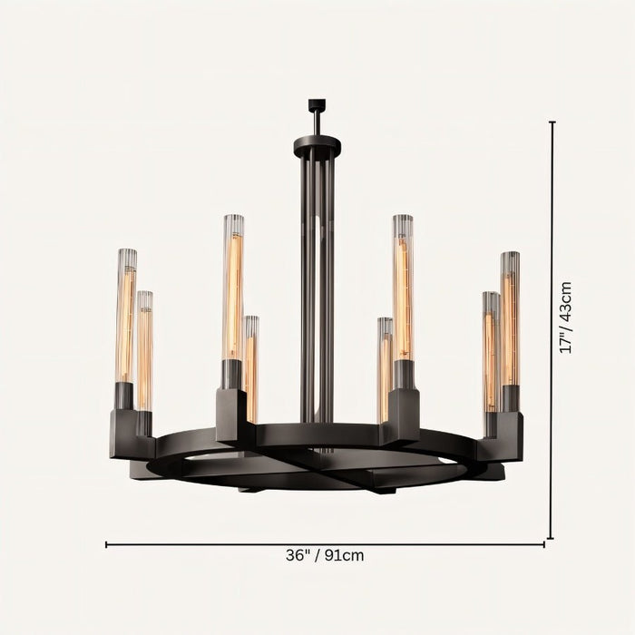 Birta Round Chandelier - Residence Supply