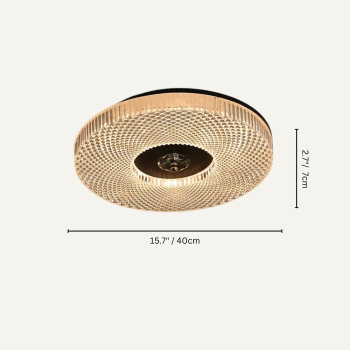 Blaca Ceiling Light Size Chart