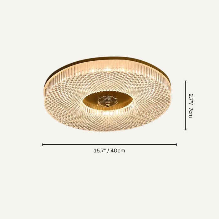 Blaca Ceiling Light Size Chart