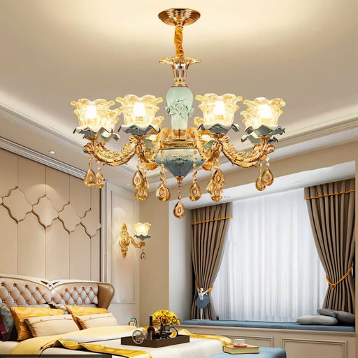 Blanche Chandelier - Blue - Residence Supply