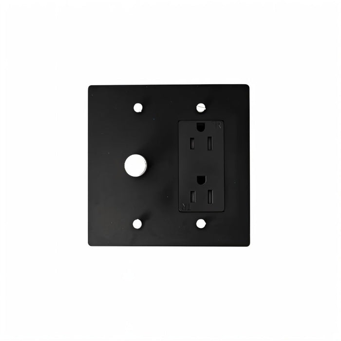 Brass Mixed Dimmer Switch (2-Gang) - Residence Supply