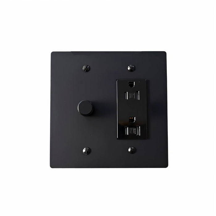 Brass Mixed Dimmer Switch (2-Gang) - Residence Supply