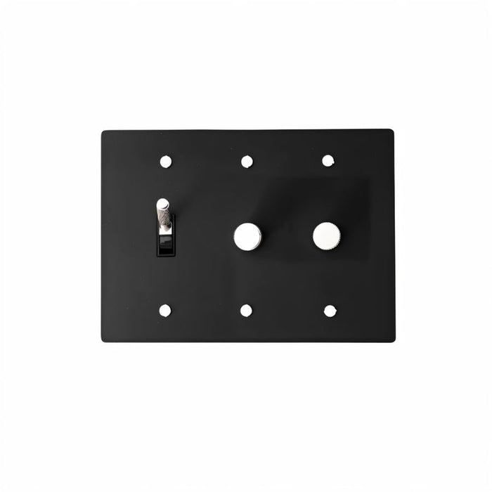 Brass Mixed Dimmer Switch (3-Gang) - Residence Supply