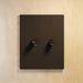 Brass Rotary Dimmer Switch (2-Gang) - Residence Supply