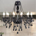 Brigitte Chandelier - Black - Modern Lighting Fixture