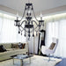 Brigitte Chandelier - Black - Living Room Lighting