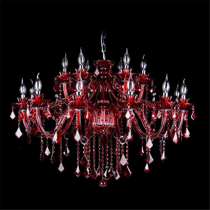 Brigitte Chandelier - Red - Residence Supply