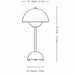 Brolly Table Lamp - Tap & Dim - Residence Supply