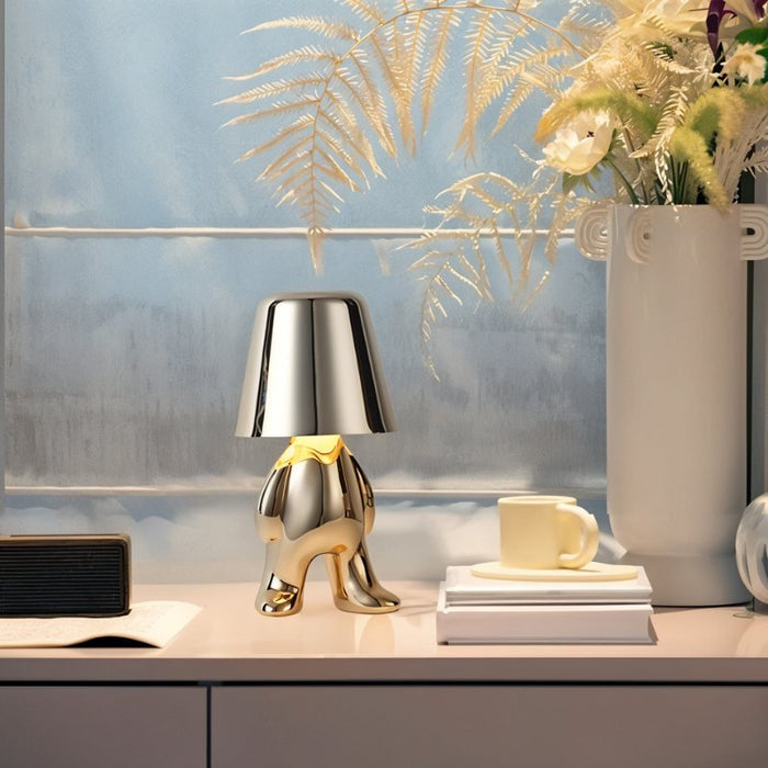 Carine Table Lamp - Metal Lighting Fixture 