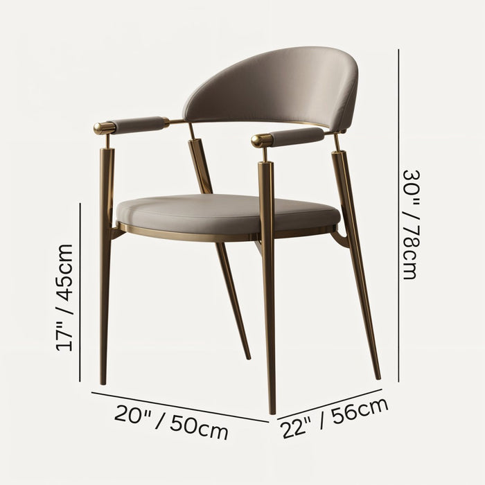 Cathaoir Accent Chair Size Chart