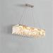 Chris Crystal Linear Chandelier - Light Fixtures