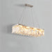 Chris Crystal Linear Chandelier - Modern Lighting