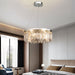 Chris Crystal Round Chandelier - Bedroom Lighting