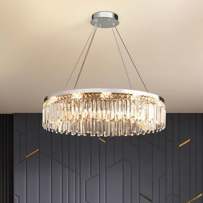 Chris Crystal Round Chandelier - Modern Chandeliers