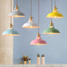 Color Block Shade Pendant Light - Contemporary Lighting