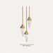 Conus Alabaster Chandelier - Residence Supply