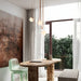 Corium Leather Glass Chandelier - Modern Lighting Fixtures