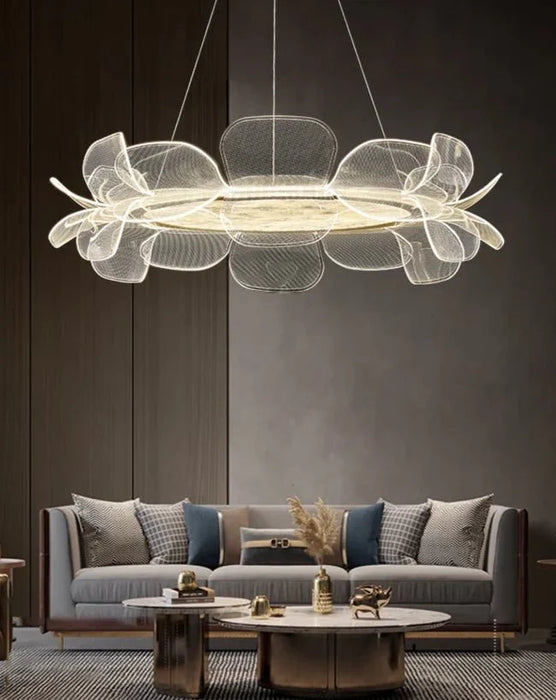 Modern Coty Oval Chandelier