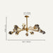 Cristal Branch Chandelier - Residence Supply