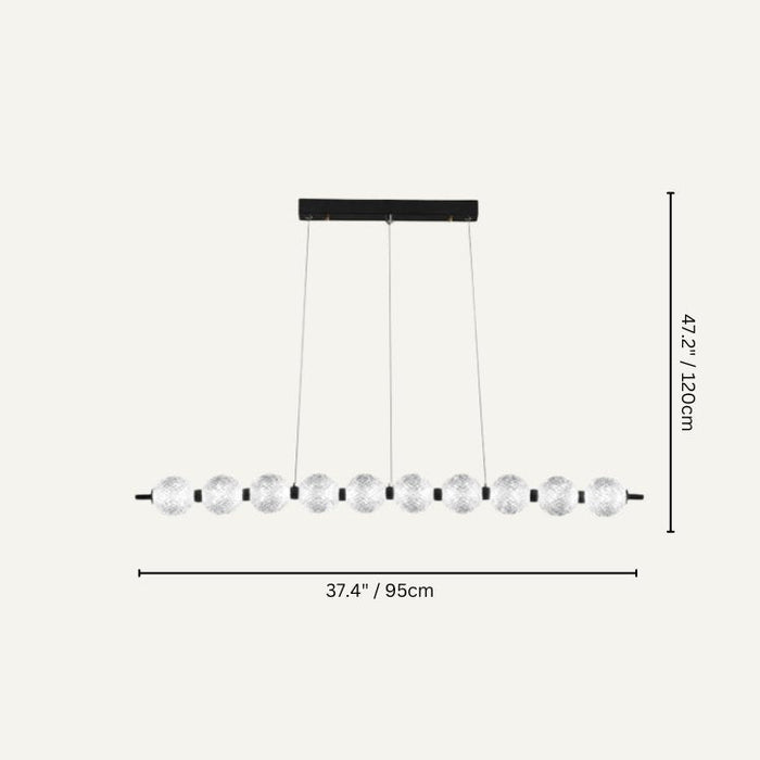 Decus Linear Chandelier - Residence Supply