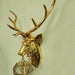 Deer Head Metallic Wall Lamp - Light Fixtures