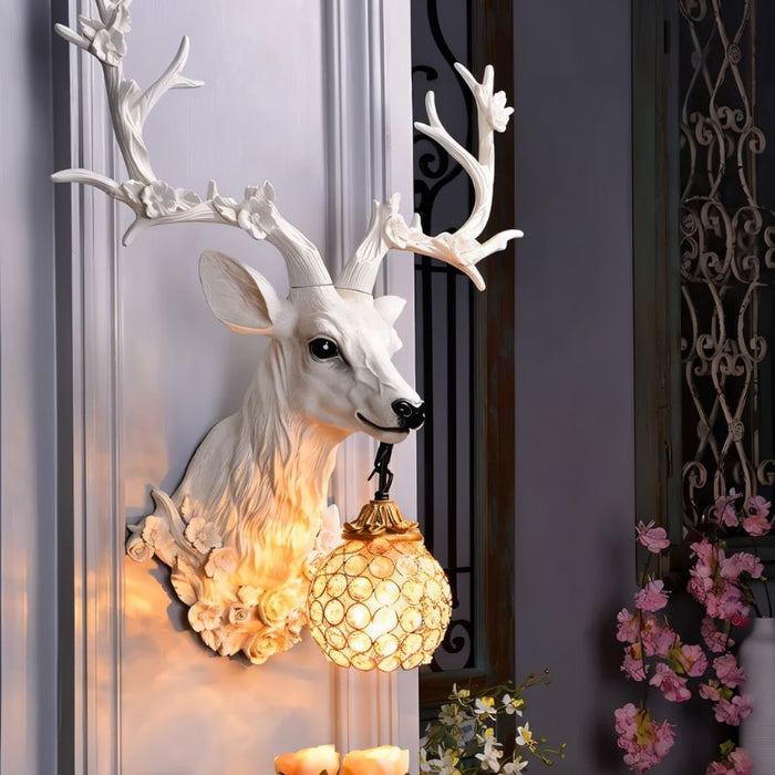 Deer Head Wall Lamp - Contemporary Lighting