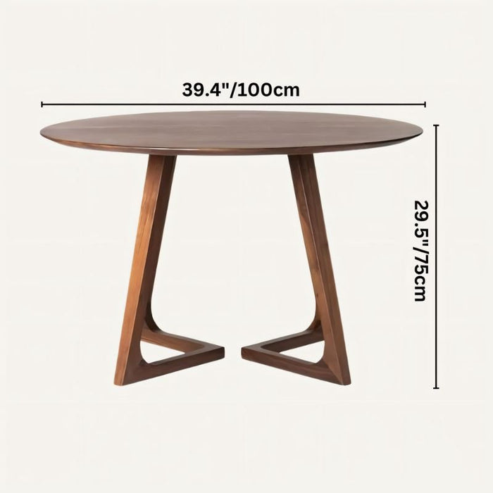 Minimalist Derma Round Dining Table