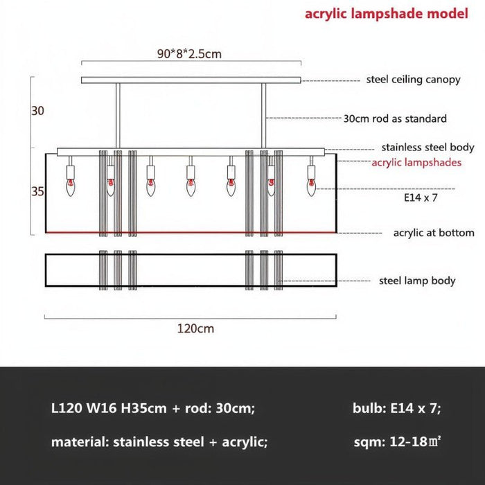 Destello Chandelier - Residence Supply