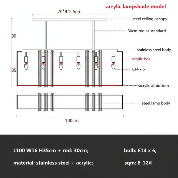 Destello Chandelier - Residence Supply