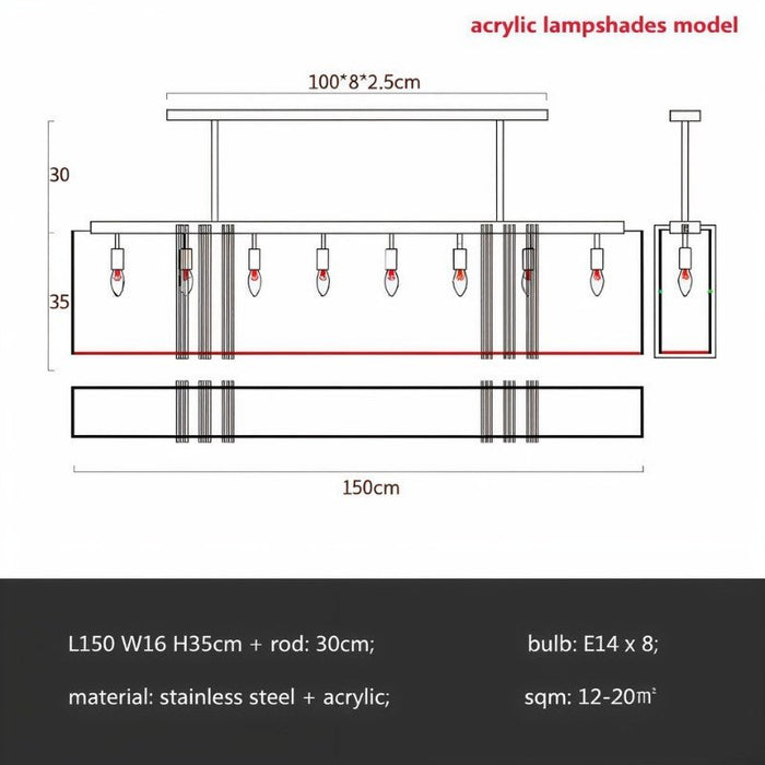 Destello Chandelier - Residence Supply