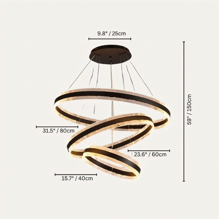 Dingir Round Chandelier - Residence Supply