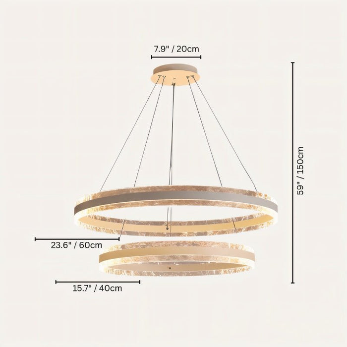 Dingir Round Chandelier - Residence Supply