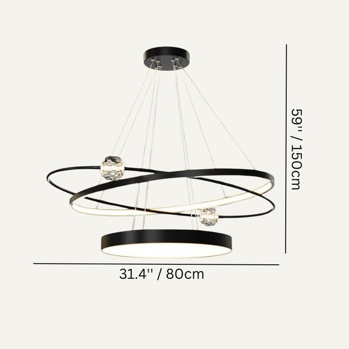 Dipana Round Chandeliers - Residence Supply