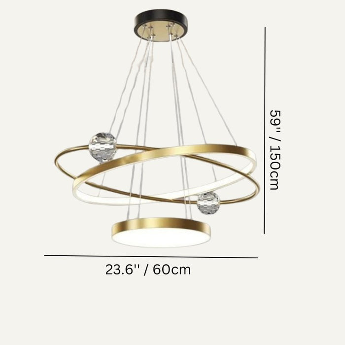 Dipana Round Chandeliers - Residence Supply