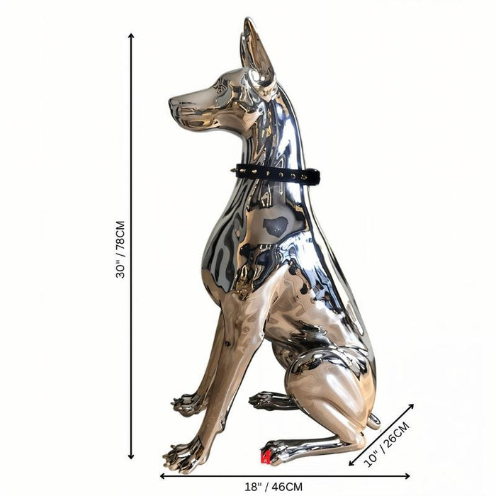 Dobermann Figurine - Residence Supply